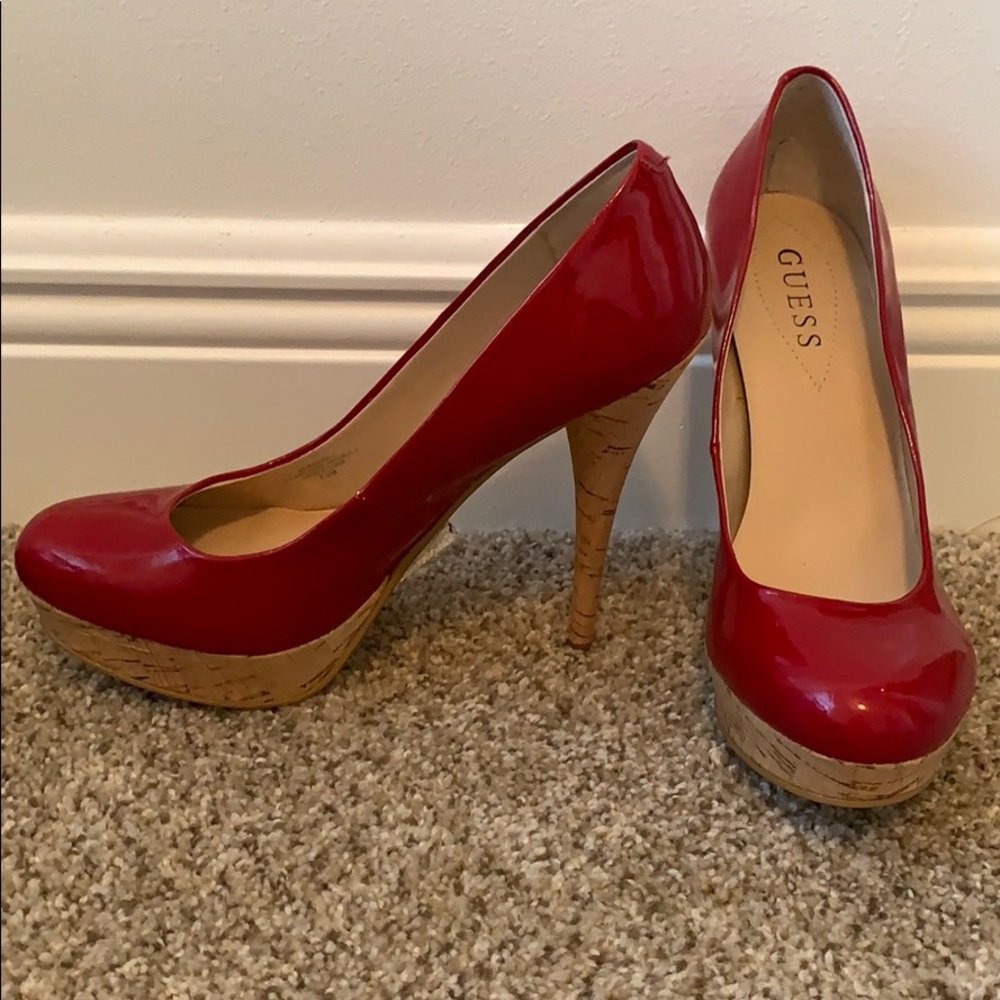 Guess Red Heels - Picture 3 of 4